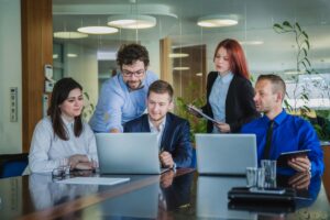 The women working together for business